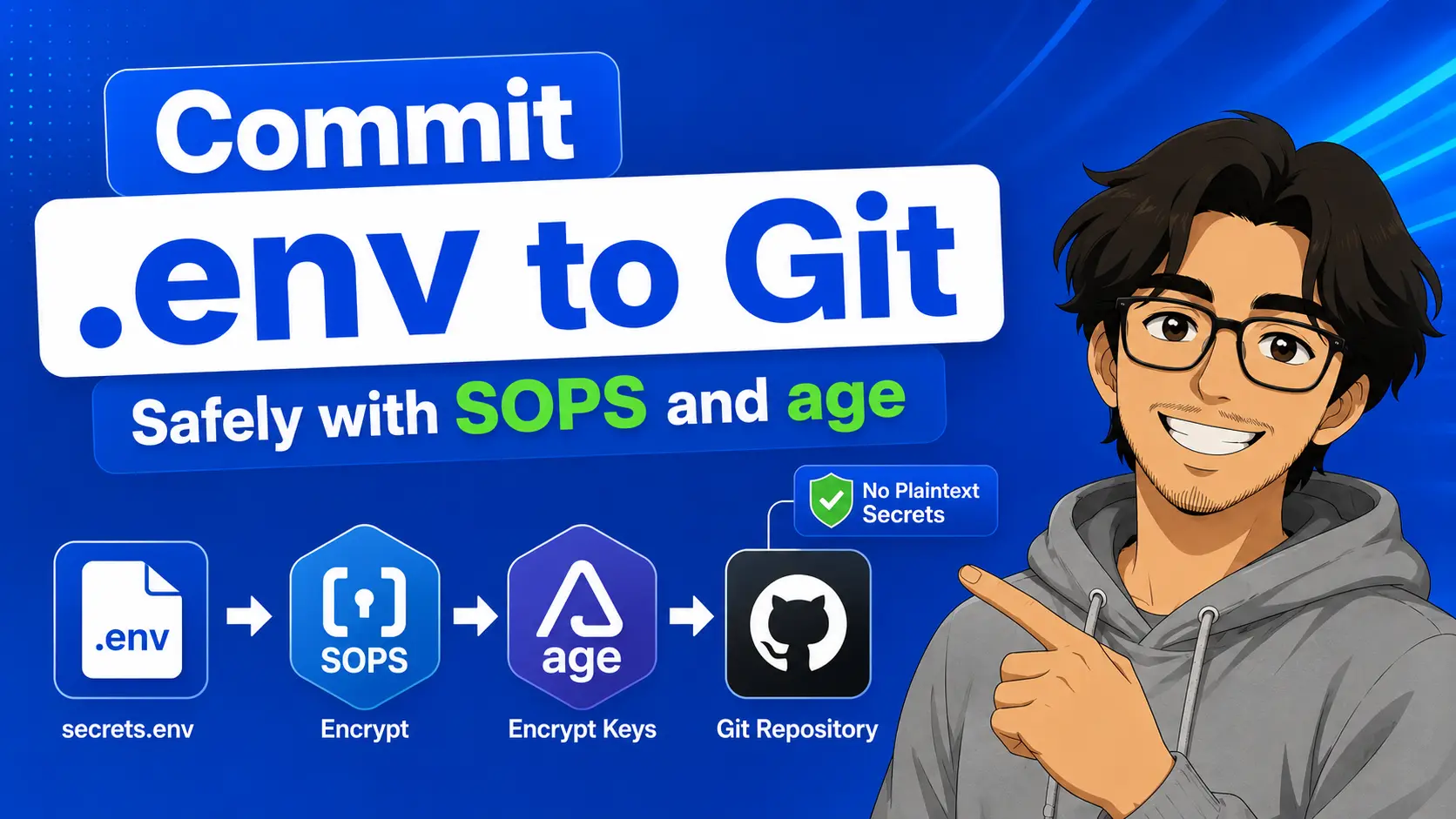 Store Secrets Safely in Git with SOPS and age